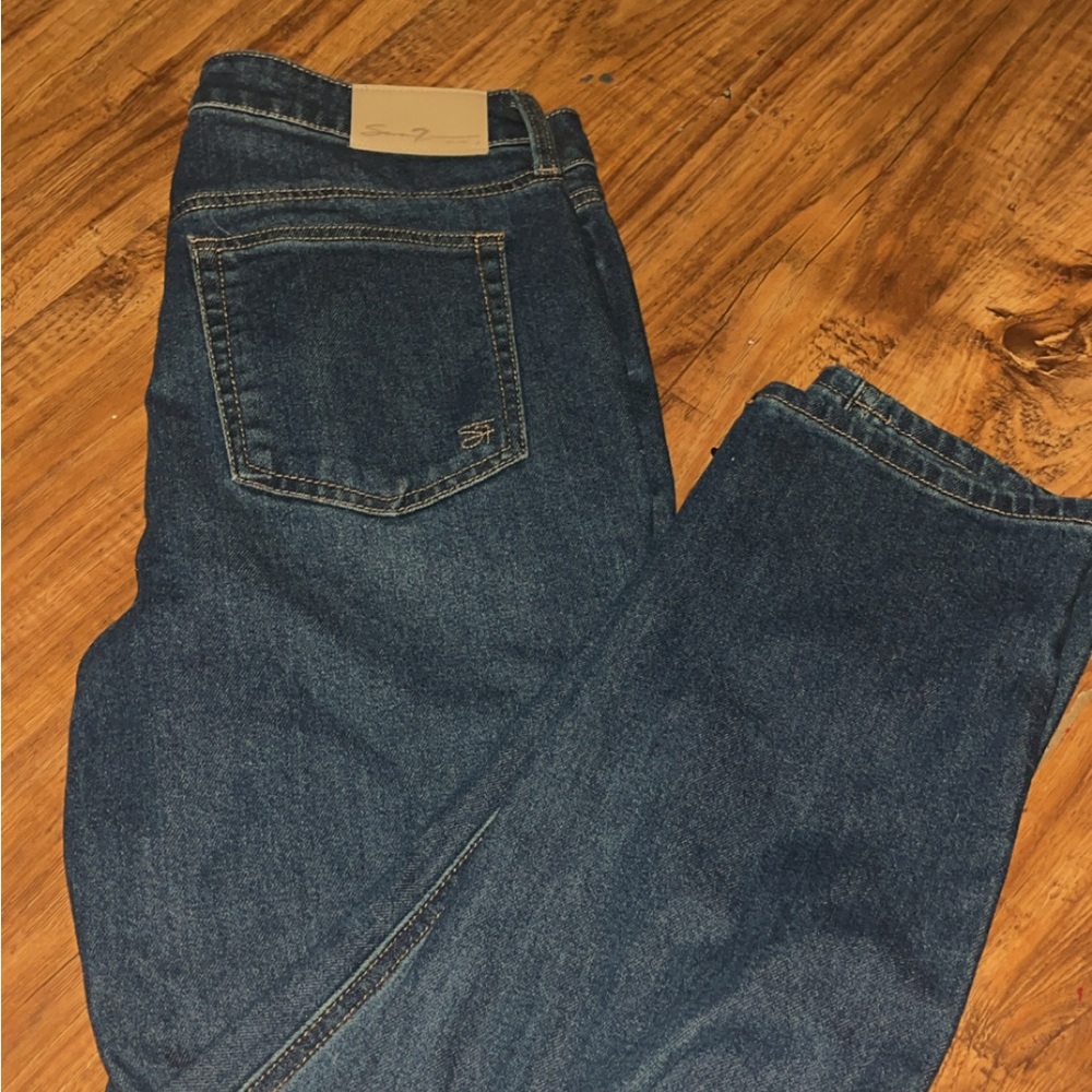 Seven7 Women's Dark Blue Slim Jeans